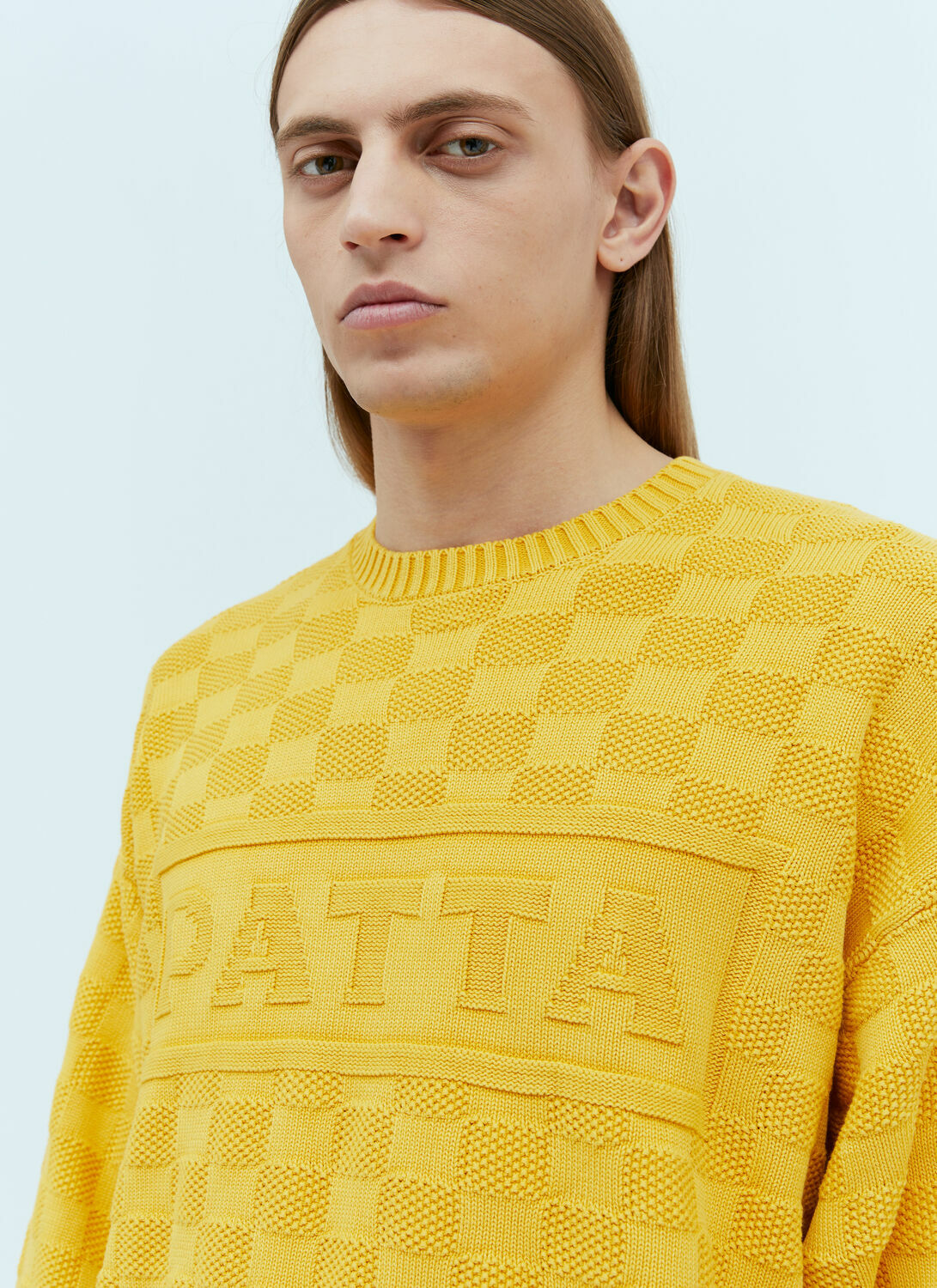 Patta Purl Ribbed Knit Sweater
