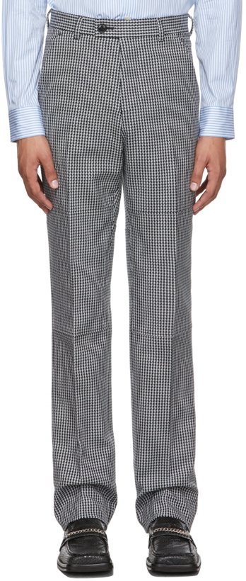Photo: Martine Rose Black & White Houndstooth Trousers