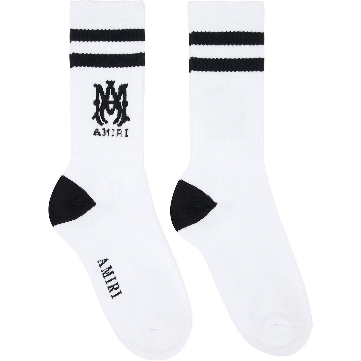 AMIRI White MA Core Logo Socks