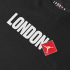 Air Jordan Men's London City T-Shirt in Black