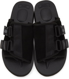 Suicoke Black KAW-VS Sandals