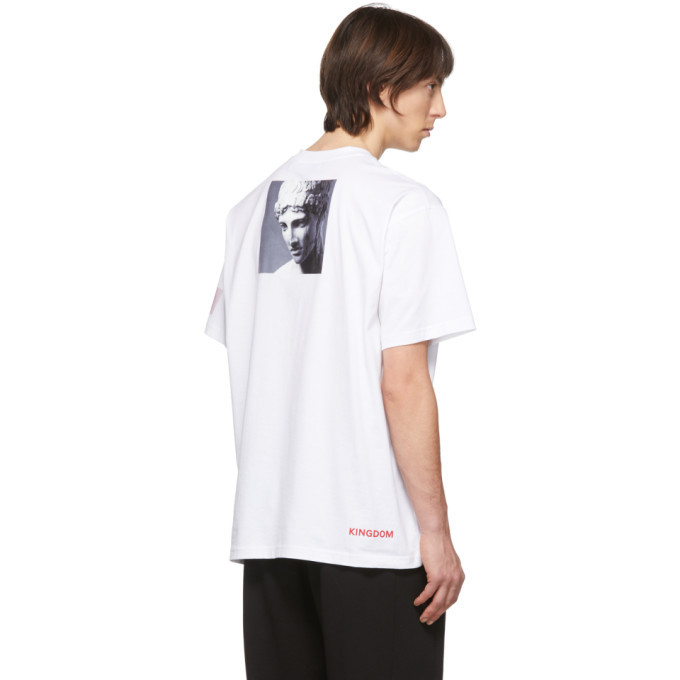 Burberry White Montage T-Shirt