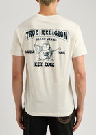 True Religion Logo-print Cotton T-shirt White