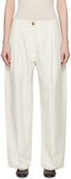 Cordera White Technical Tailored Trousers