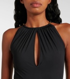 Bottega Veneta Knot cutout swimsuit