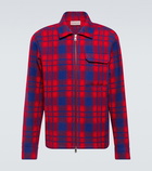 Moncler Checked wool shirt