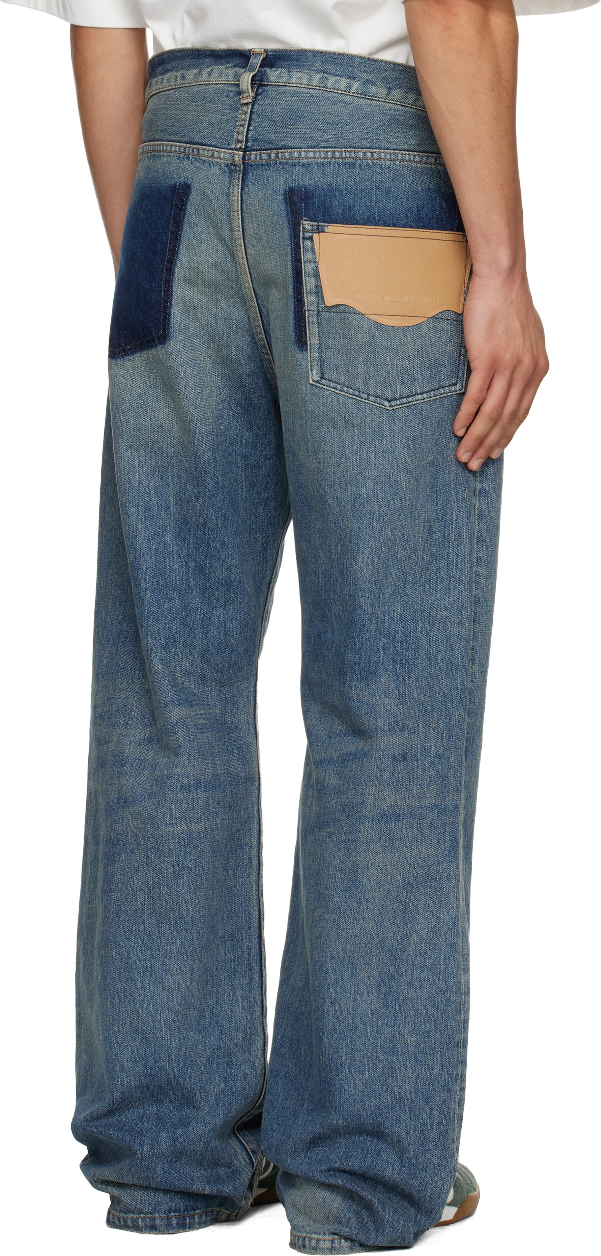 Maison MIHARA YASUHIRO Blue Flared Jeans
