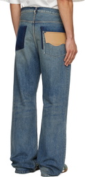 Maison MIHARA YASUHIRO Blue Flared Jeans