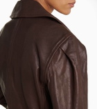 Veronica Beard Marea leather jacket
