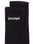 Palm Angels Embroidered Logo Socks