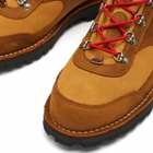 Danner Men's Cascade Crest Hiking Boot in Grizzly Brown/Rhodo Red