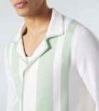Dolce&Gabbana Striped wool and silk shirt