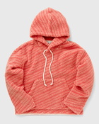 Jw Anderson Relaxed Fit Hoodie Pink - Mens - Hoodies