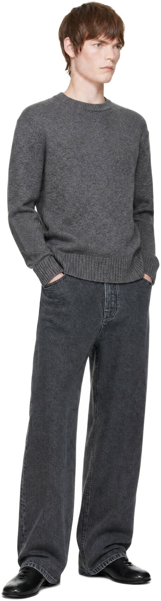 LISA YANG Gray Kristian Sweater