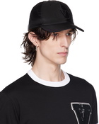 Valentino Garavani Black VLogo Cap