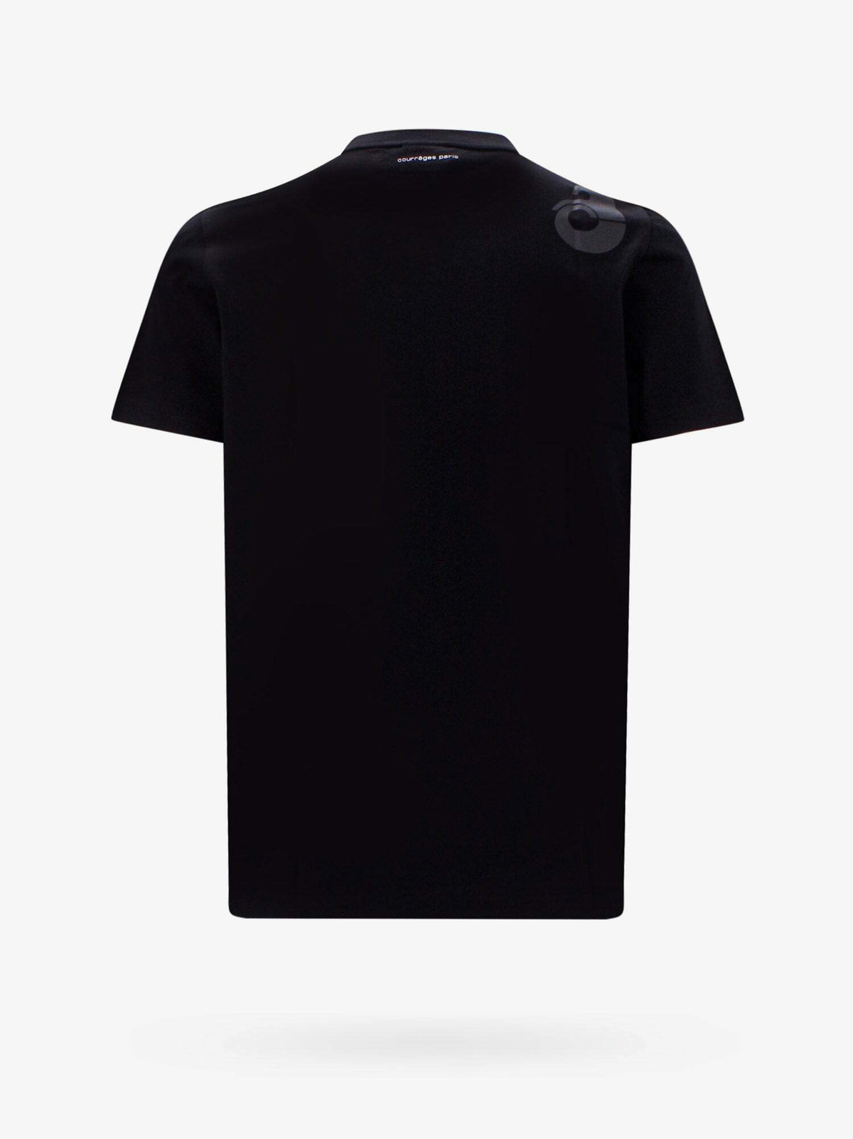 【関税込み】Courreges Tシャツ Courrèges コントラストトリム Tシャツ | ブラック | FARFETCH JP
