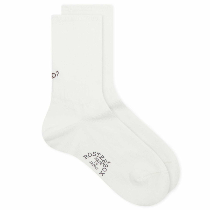 Photo: Rostersox What's Up Socks in White