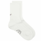 Rostersox What's Up Socks in White
