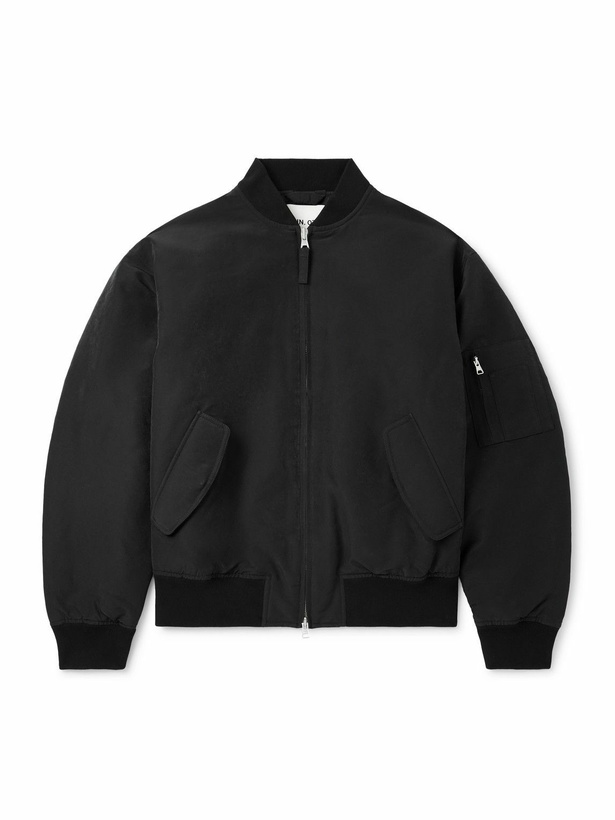 Photo: NN07 - Atlas 8264 Shell Bomber Jacket - Black