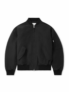 NN07 - Atlas 8264 Shell Bomber Jacket - Black