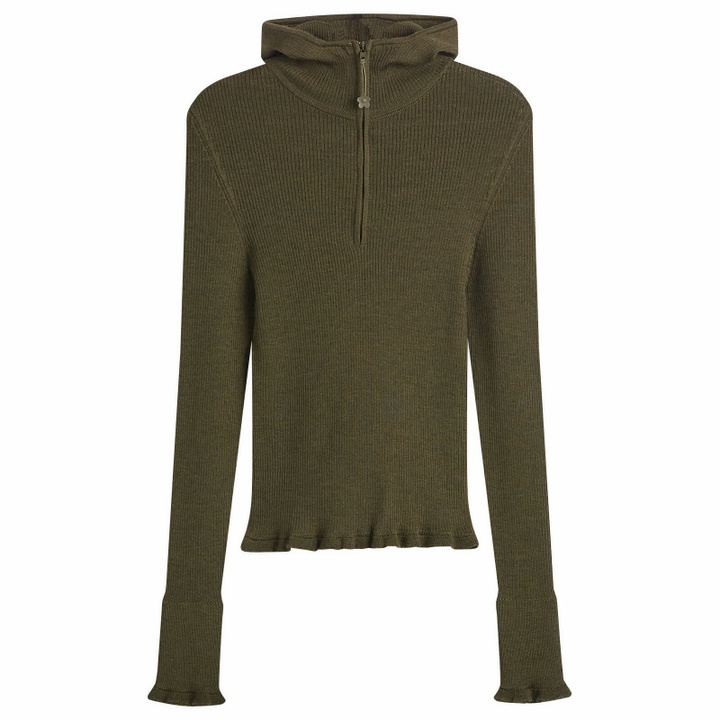 Photo: Cecilie Bahnsen Women's Belma Hoodie in Olive