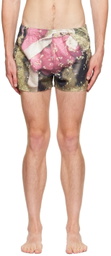 Ottolinger SSENSE Exclusive Green Swim Shorts