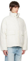 Hugo Off-White Taffeta Down Jacket