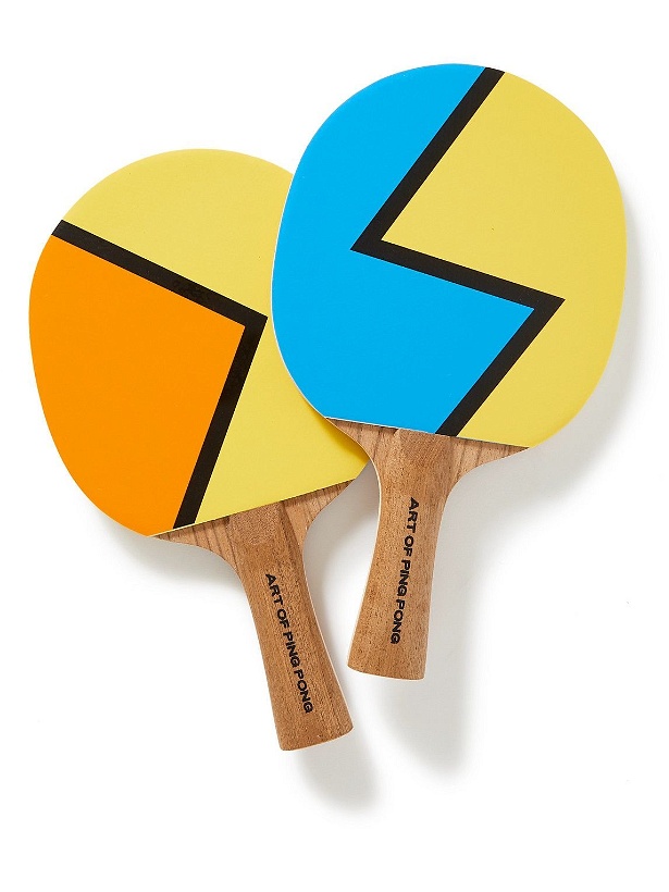 Photo: The Art of Ping Pong - Set of Two Ping Pong Bats
