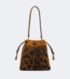 Etro Kalispera Mini beaded fringed shoulder bag