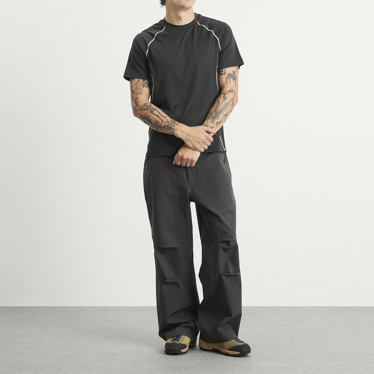 CAYL Men's Air T-Shirt in Black