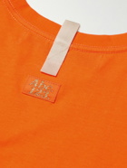 Abc. 123. - Webbing-Trimmed Cotton-Jersey T-Shirt - Orange