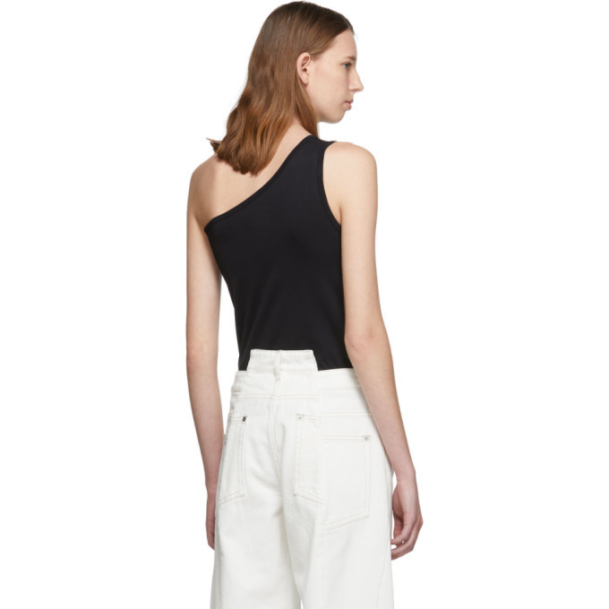 トップス Helmut Lang Asymmetry tank top Helmut Lang Black