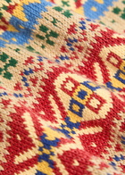 Polo Ralph Lauren Patterned Intarsia Linen and Cotton-blend Vest Multicoloured 1
