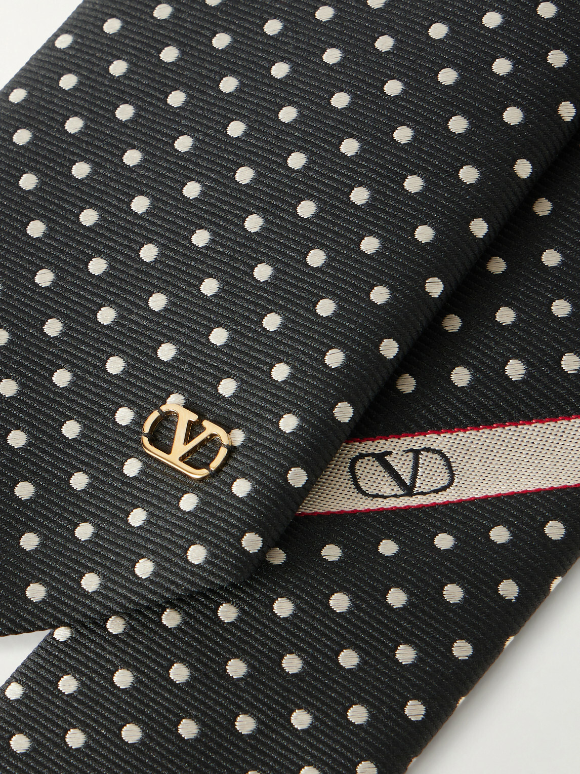 Valentino Garavani - 6cm Polka-Dot Silk-Blend Jacquard Tie