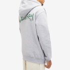 Stan Ray Men's OG Logo Hoodie in Grey Marl/Green
