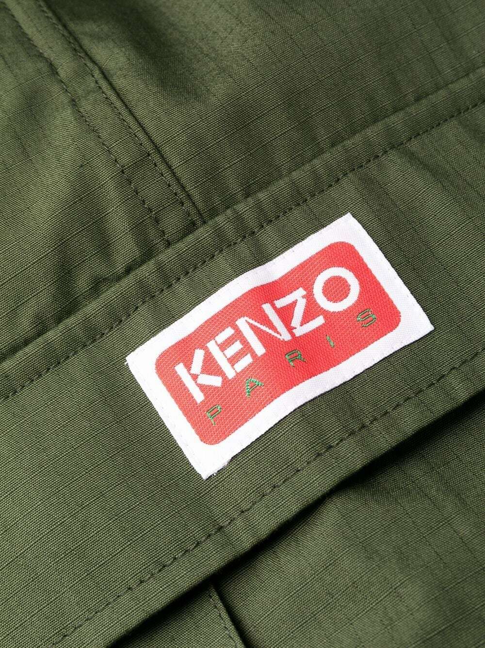 KENZO - Cotton Cargo Trousers Kenzo