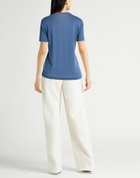 Majestic Filatures Womens T-shirt Slate in Blue