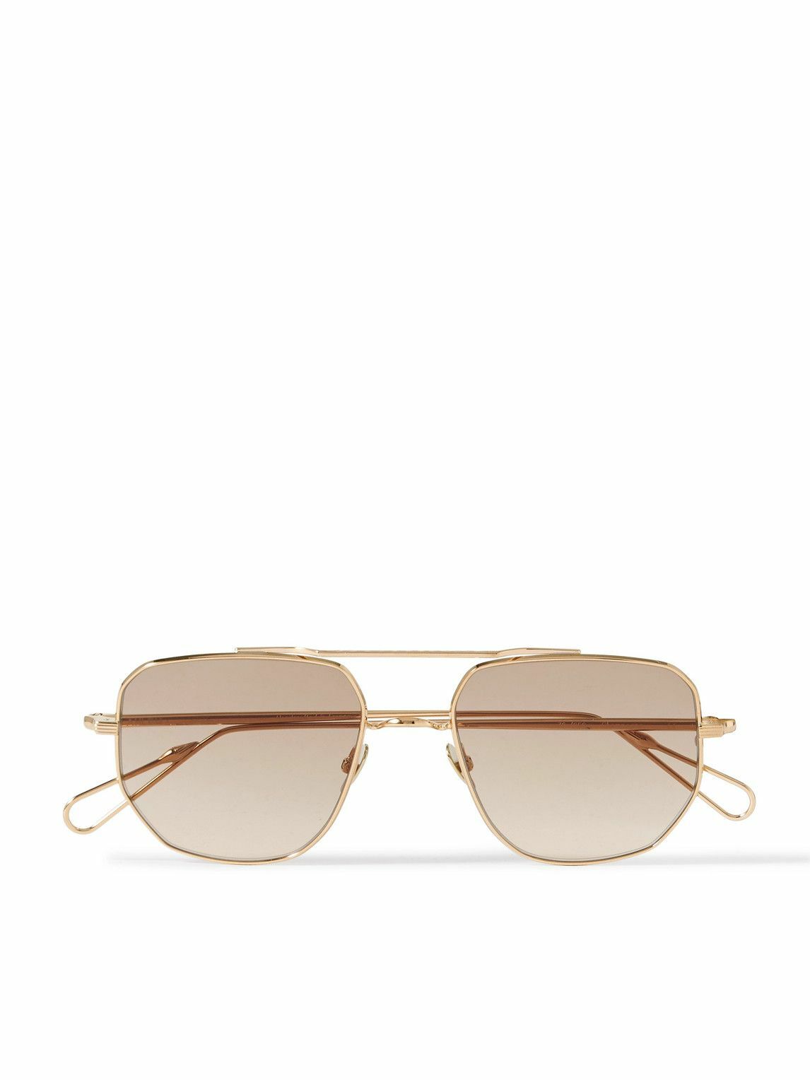 AHLEM - Campbell Addy 19 Aviator-Style Gold-Tone Sunglasses