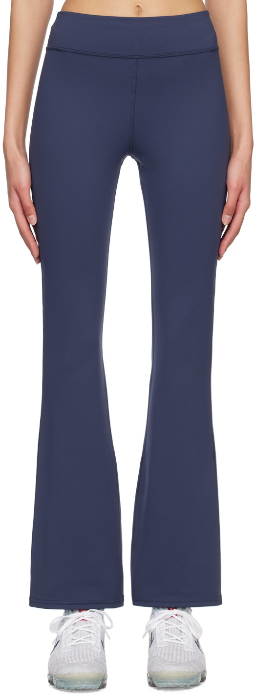 Outdoor Voices Blue Flared Leggings