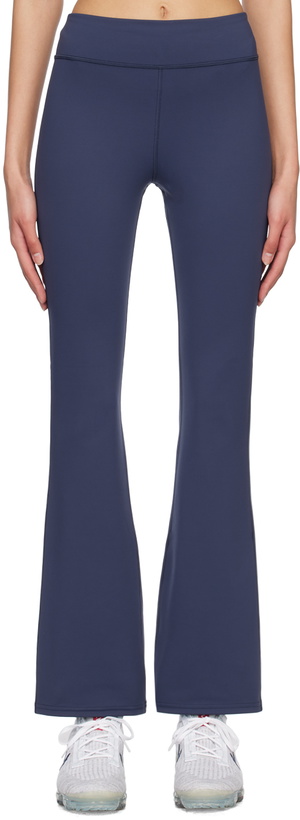 Photo: Outdoor Voices Blue Flared Leggings