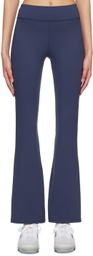Outdoor Voices Blue Flared Leggings