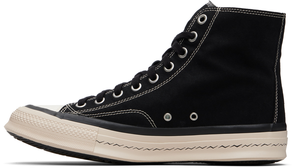 visvim Black Skagway Hi Sneakers