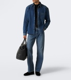Saint Laurent Cassandre denim shirt