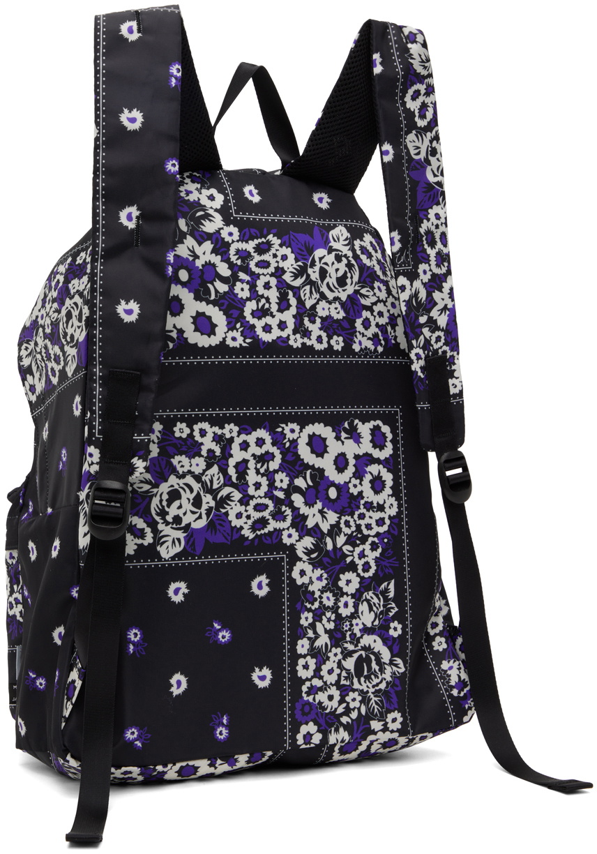 NOMA t.d. Black Floral Backpack