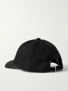 Jacquemus - Gadjo Logo-Embellished Cotton-Twill Baseball Cap - Black