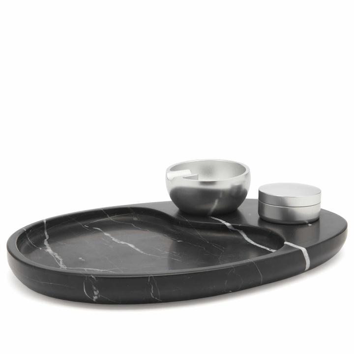 Photo: Houseplant by Seth Rogen Marble Rolling Set in Black 