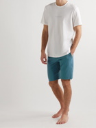 Calvin Klein Underwear - Cotton-Blend Jersey Pyjama Shorts - Blue
