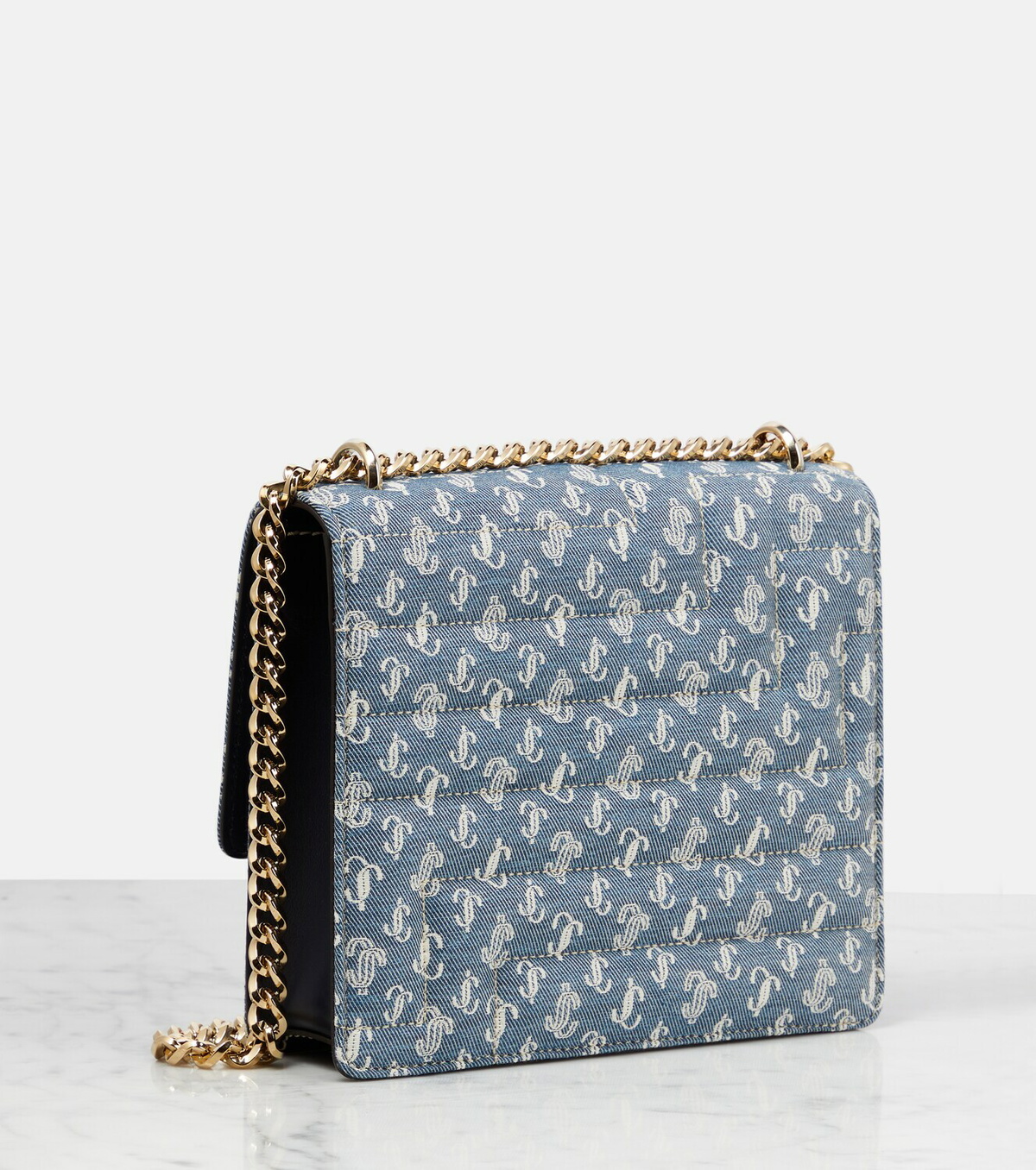 Jimmy Choo - Varenne denim shoulder bag Jimmy Choo