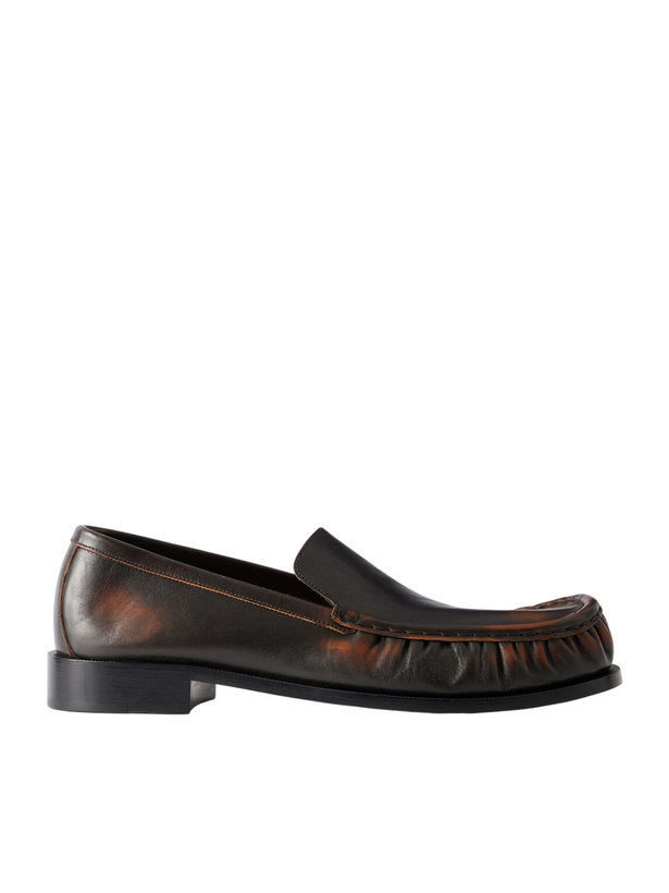 Photo: Dries Van Noten - Leather Loafers - Brown
