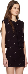 Rier Purple Walker Flowers Vest